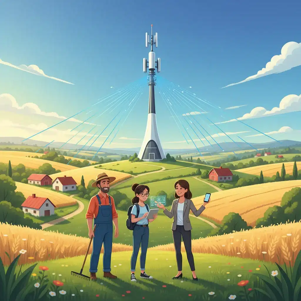 5G and Beyond: Bridging Rural America’s Digital Divide by 2026