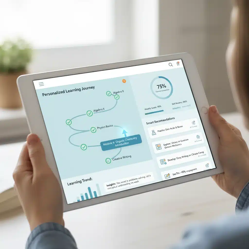 AI-powered personalized learning platform adapting to student needs.