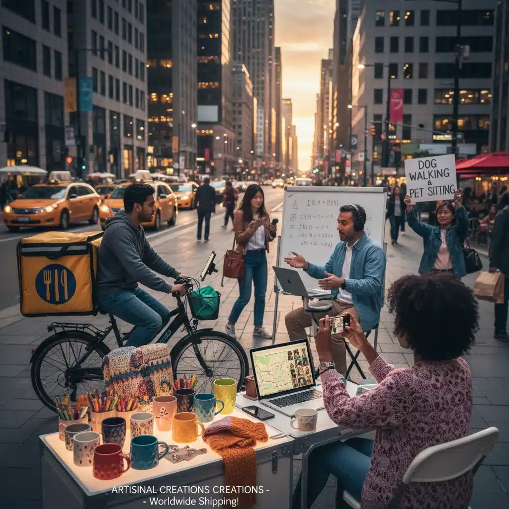 The Rise of Side Hustles: Financial Impact & Social Implications for the American Workforce